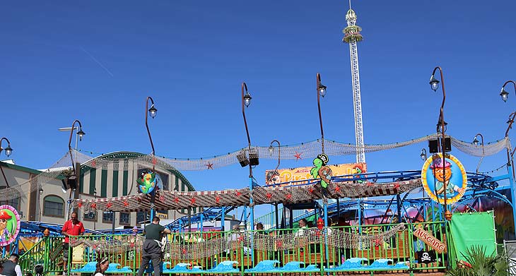 Oktoberfest 2019 Neuheit: "Kinzlers Pirateninsel" - die Familenachterbahn von Willy & Andrea Kinzler